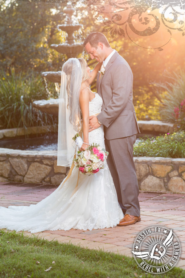 Austin wedding photographer at Nature's Point.