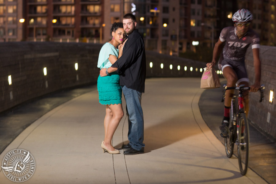 Austin engagement photographer at Mueller Lake Park