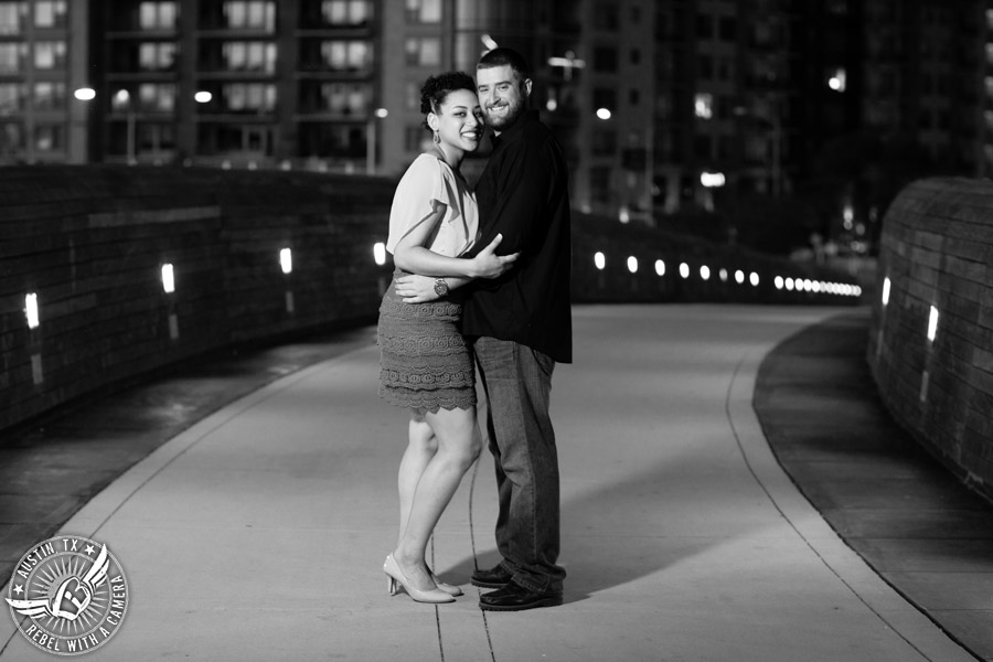 Austin engagement photographer at Mueller Lake Park