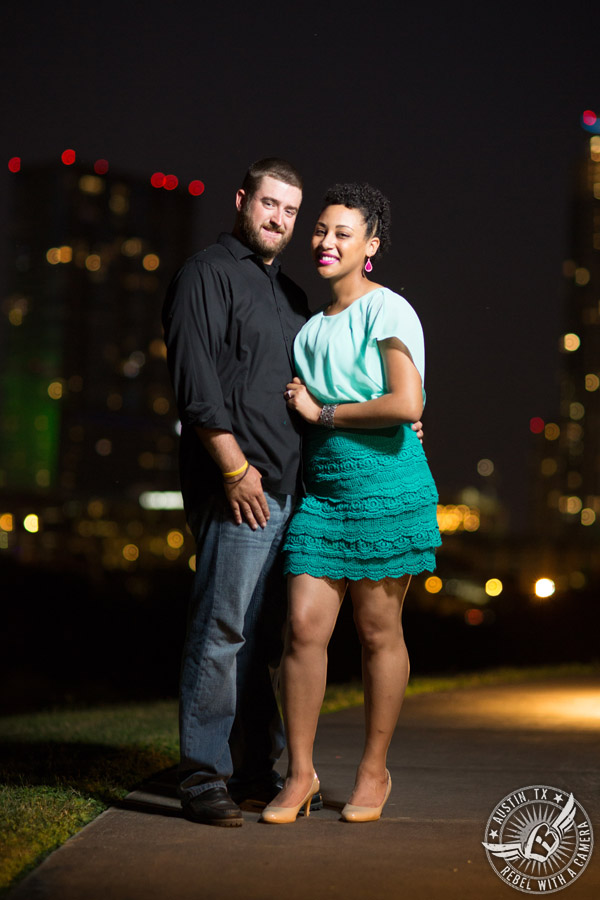 Austin engagement photographer at Mueller Lake Park