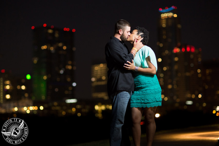 Austin engagement photographer at Mueller Lake Park