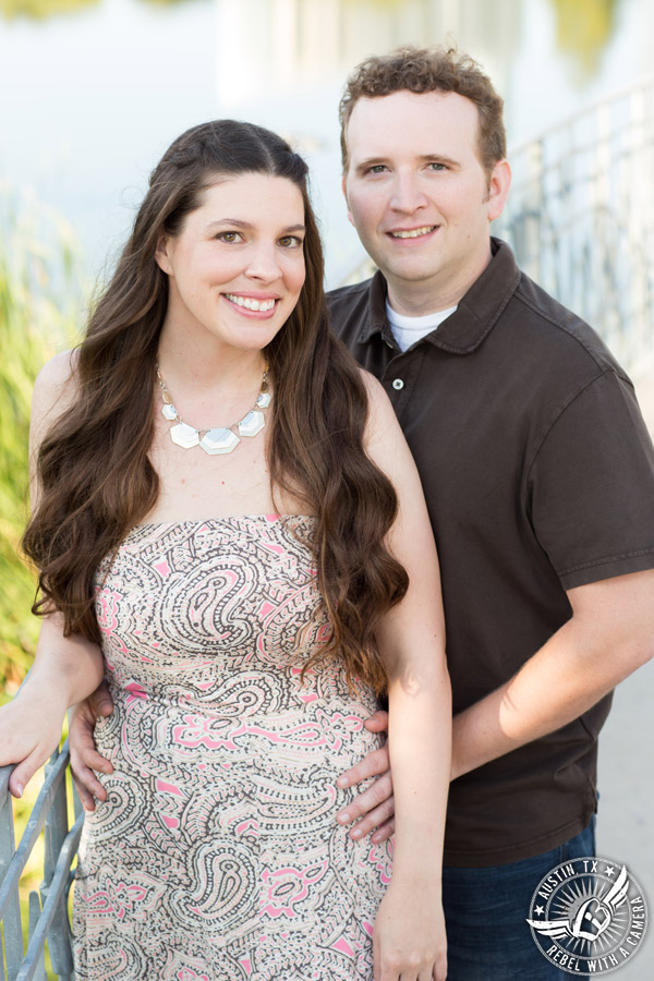 Austin engagement session at Butler Park