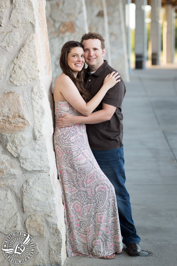 Austin engagement session at Butler Park