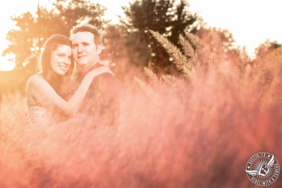 Austin engagement session at Butler Park