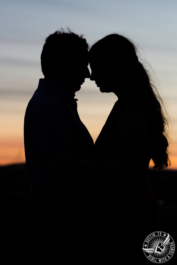 Austin engagement session at Butler Park