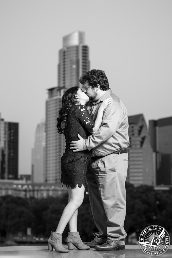 Austin engagement session at the Long Center