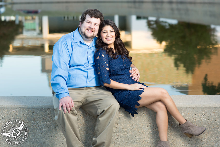 Austin engagement session at the Long Center