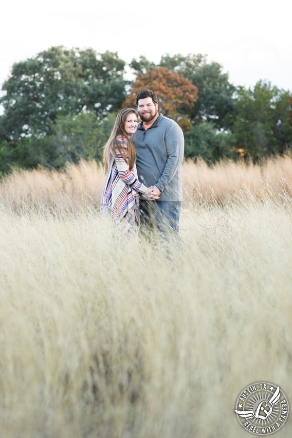 Engagement photography on Brushy Creek in Round Rock, Texas