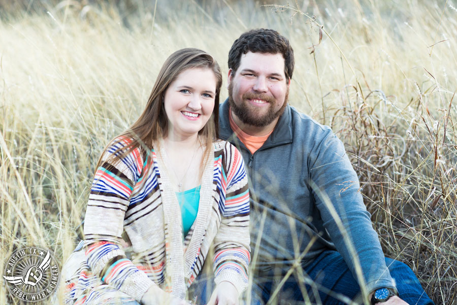 Engagement photography on Brushy Creek in Round Rock, Texas