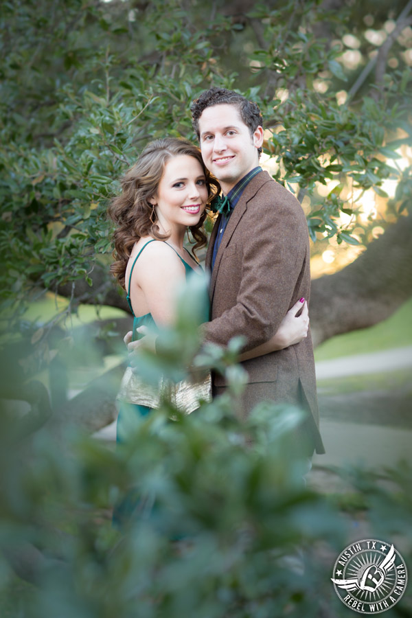 Engagement pictures at the Texas State Capitol in Austin