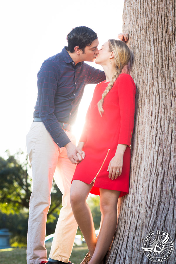 Austin engagement portraits at the Texas State Capitol