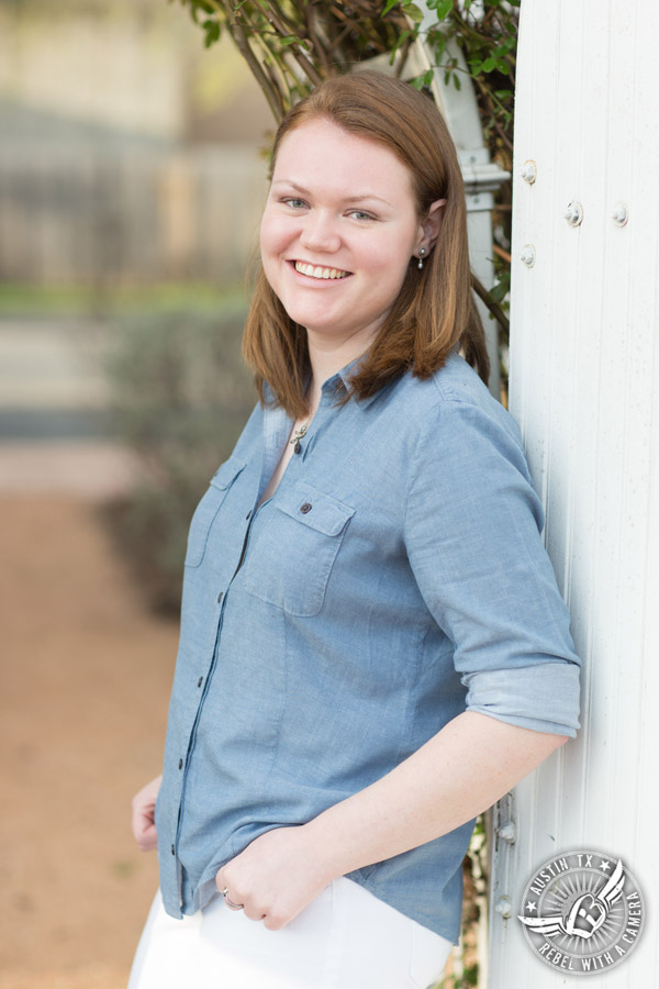 College graduation portraits in Texas