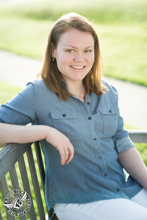 College graduation portraits in Texas