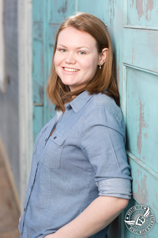 College graduation portraits in Texas