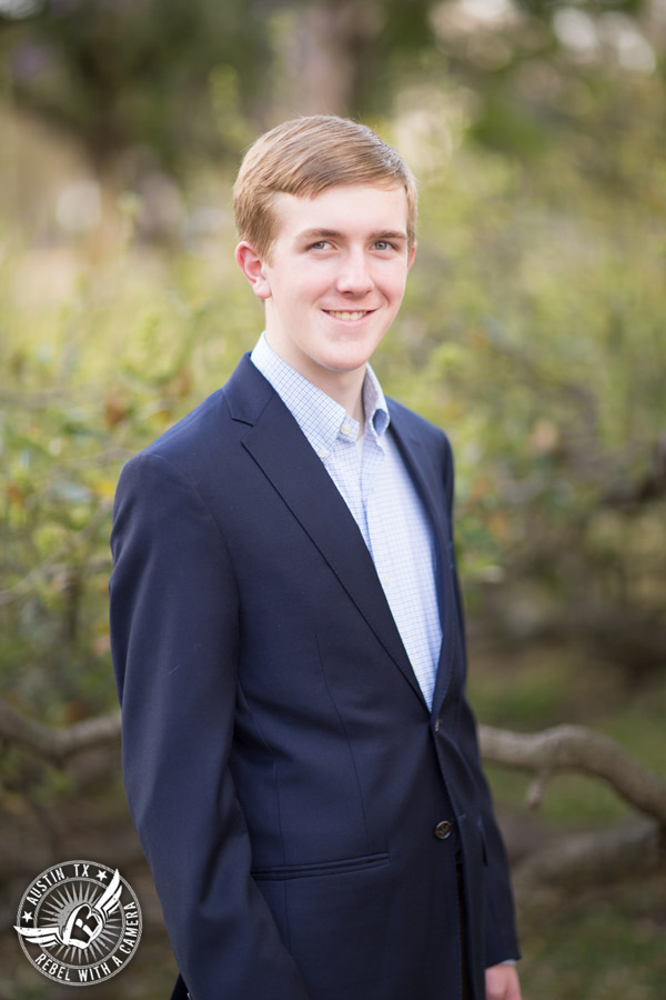 Austin senior portraits for guys at the Texas State Capitol