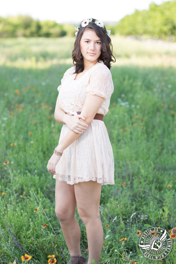 Whimsical Austin senior portraits