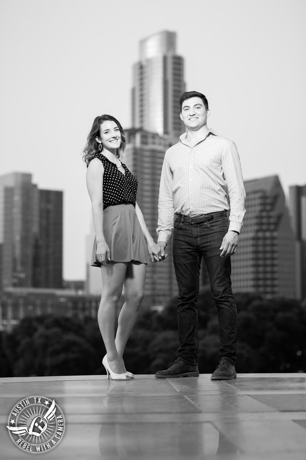 Fun South Congress engagement session in Austin