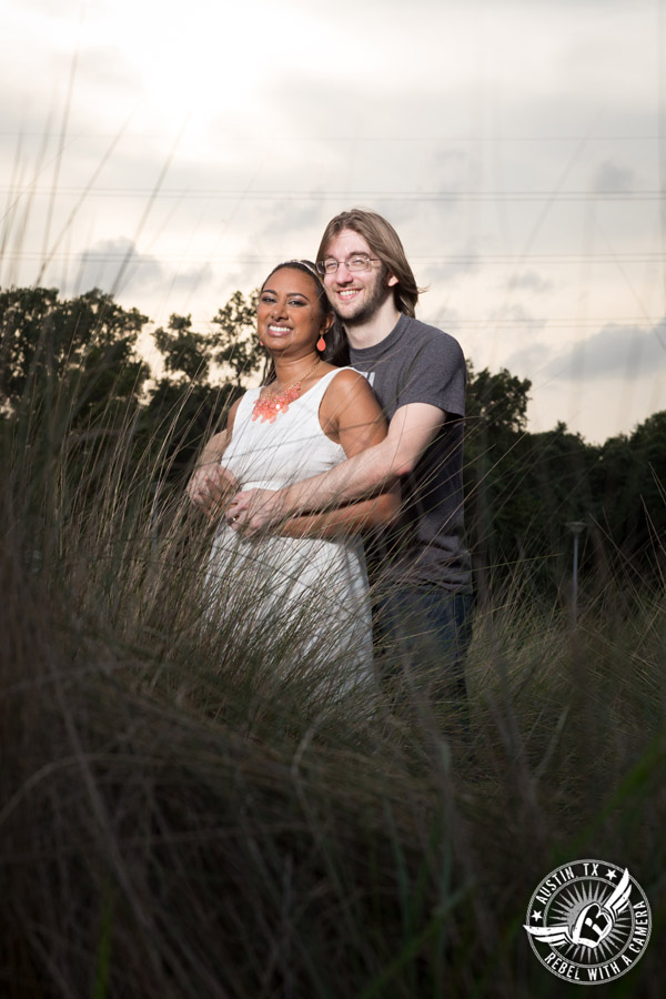 Fun Butler Park engagement session in Austin