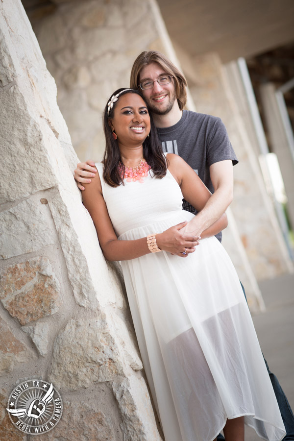 Fun Butler Park engagement session in Austin