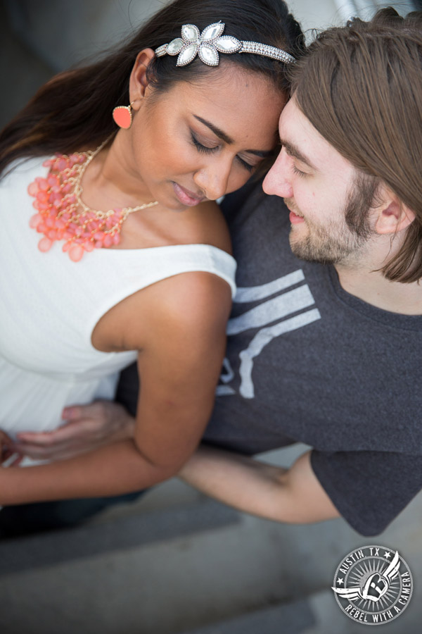 Fun Butler Park engagement session in Austin