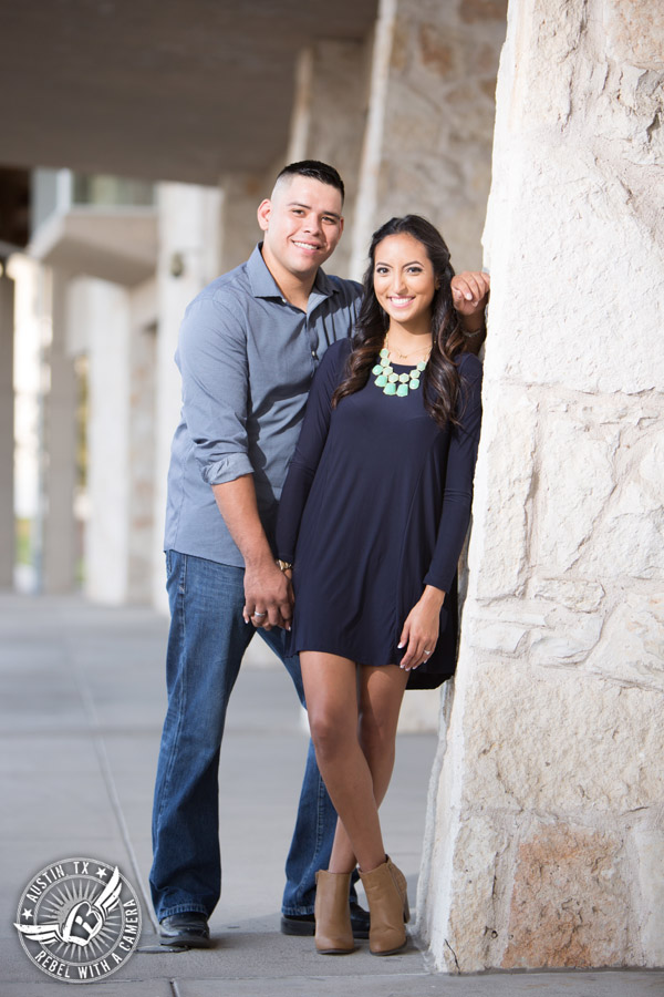 Engagement pictures at Butler Park in Austin