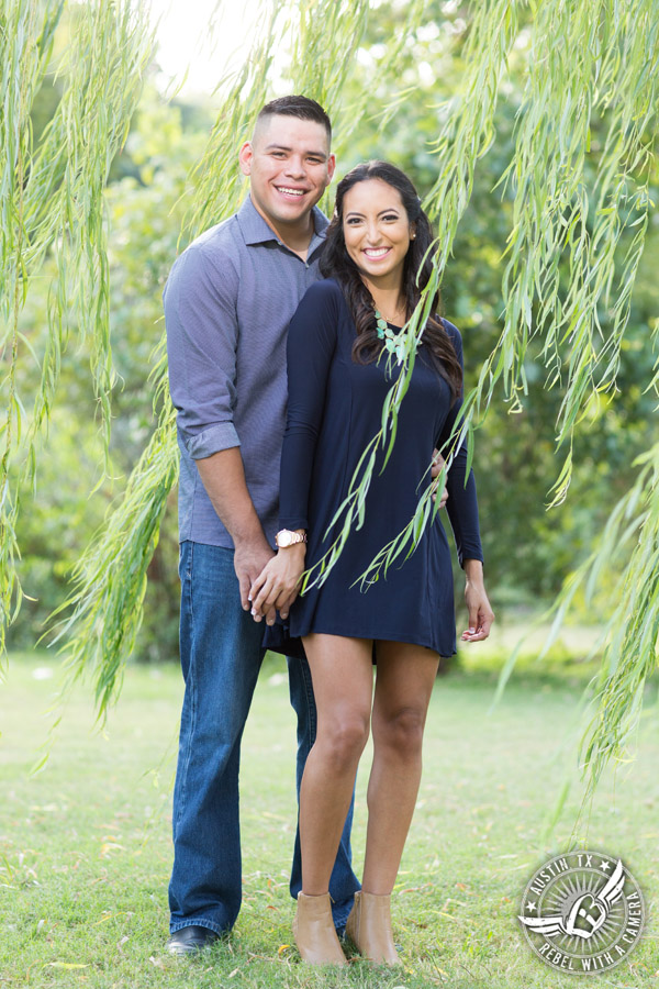 Engagement pictures at Butler Park in Austin