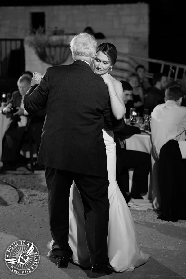 Hamilton Twelve wedding photos - father daughter dance at wedding reception