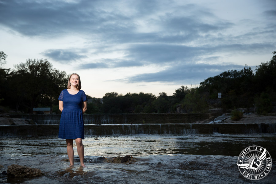 Senior portraits in Georgetown, Texas