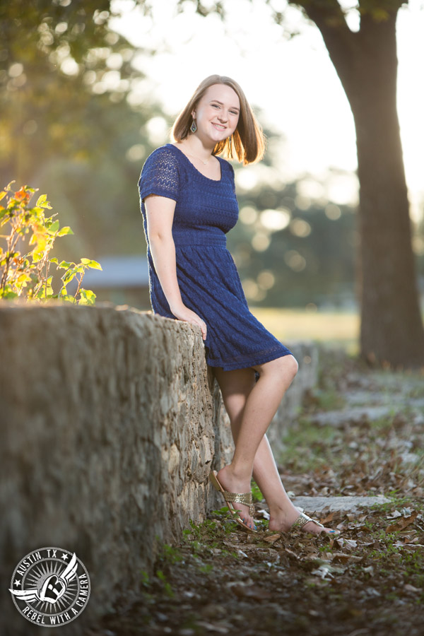 Senior portraits in Georgetown, Texas