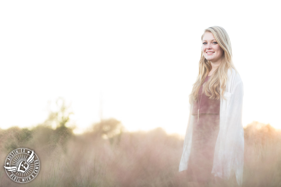 Long Center senior portraits in Austin