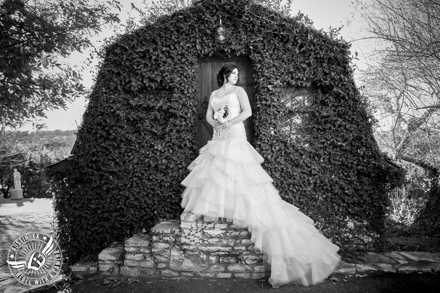 Lovely Lake Travis bridal portraits - hair and makeup from Adore Makeup Boutique and Salon - bouquet by Visual Lyrics 