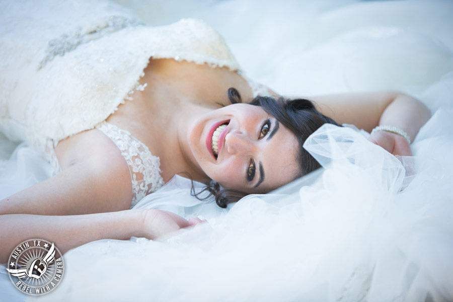 Lovely Lake Travis bridal portraits - hair and makeup from Adore Makeup Boutique and Salon