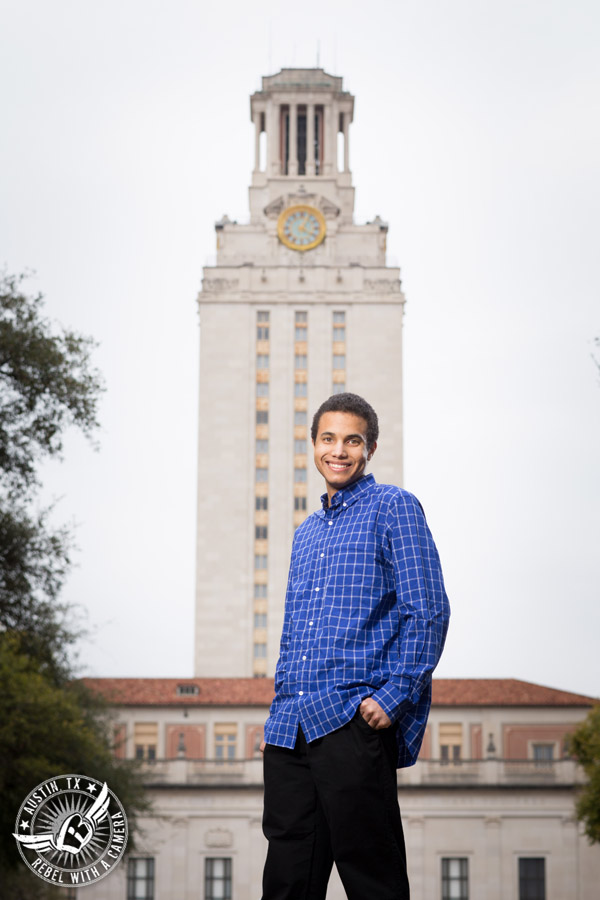 University of Texas at Austin graduation portraits