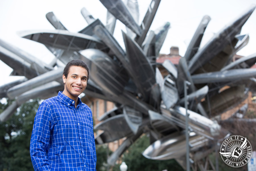 University of Texas at Austin graduation portraits