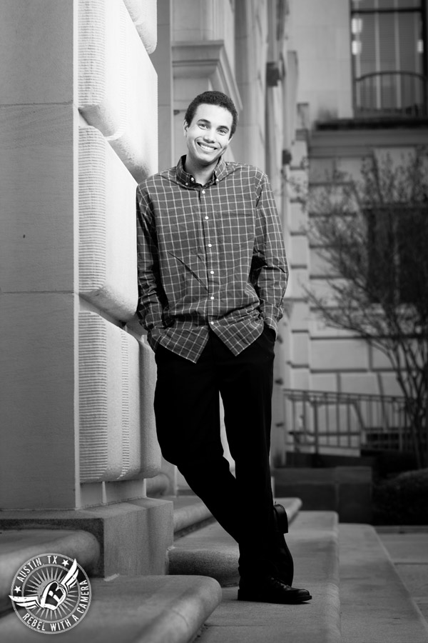 University of Texas at Austin graduation portraits