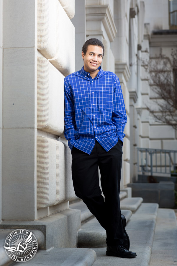 University of Texas at Austin graduation portraits