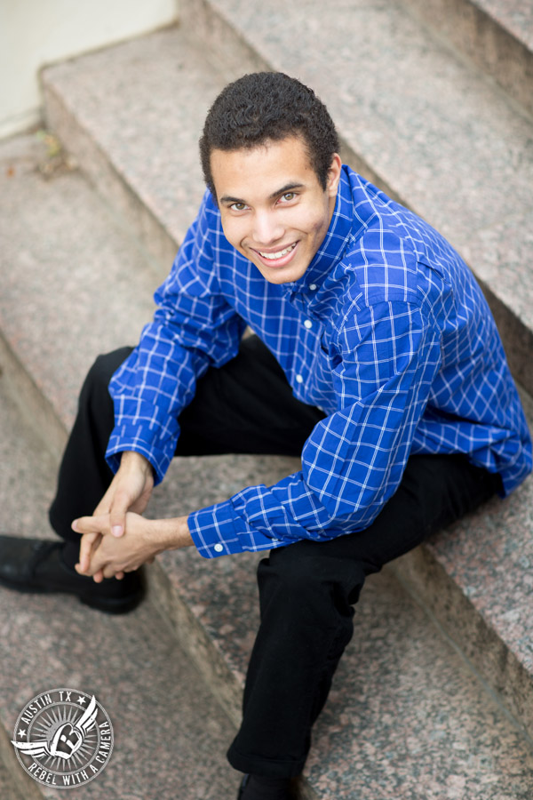 University of Texas at Austin graduation portraits