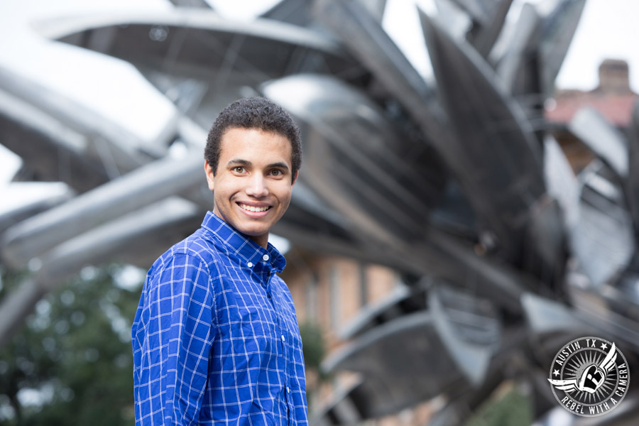 University of Texas at Austin graduation portraits