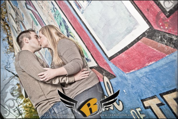 romantic engagement photos in austin texas