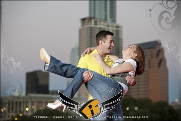 austin long center engagement pictures