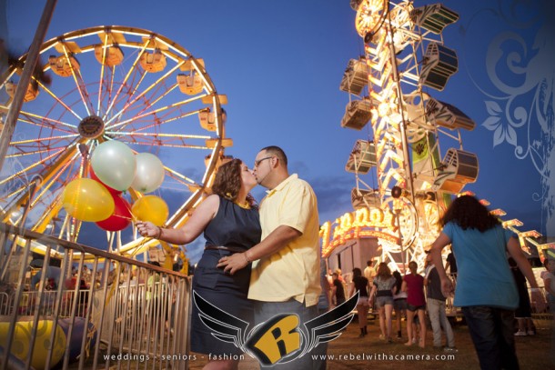 carnival engagement pictures texas