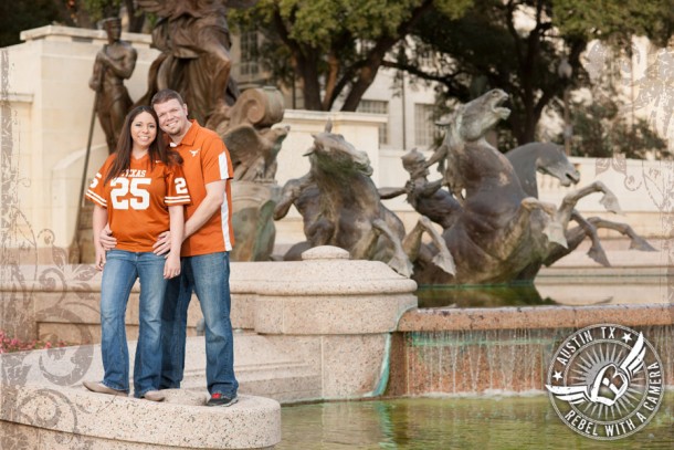 ut campus engagement pictures