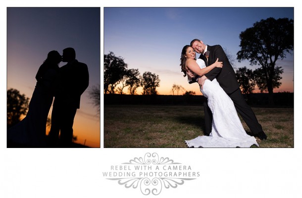 fun wedding photos at the villa on lake georgetown