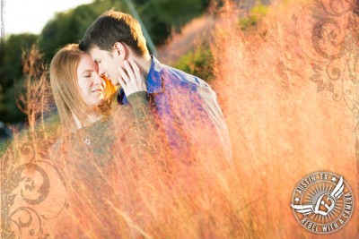 lamar pedestrian bridge engagement photos