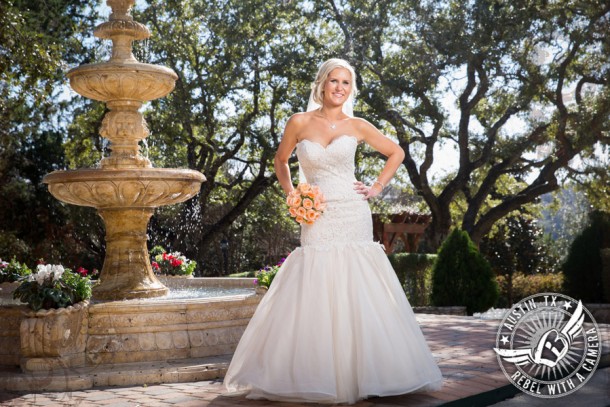 gorgeous bridal portraits at natures point