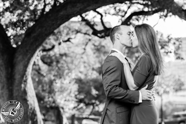 Austin engagement session at the Texas State Capitol