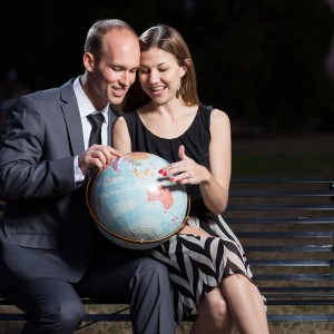 Austin engagement session at the Texas State Capitol