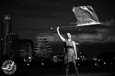 Fun senior portraits at Butler Park in downtown Austin, Texas.