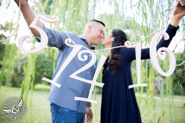 Engagement pictures at Butler Park in Austin