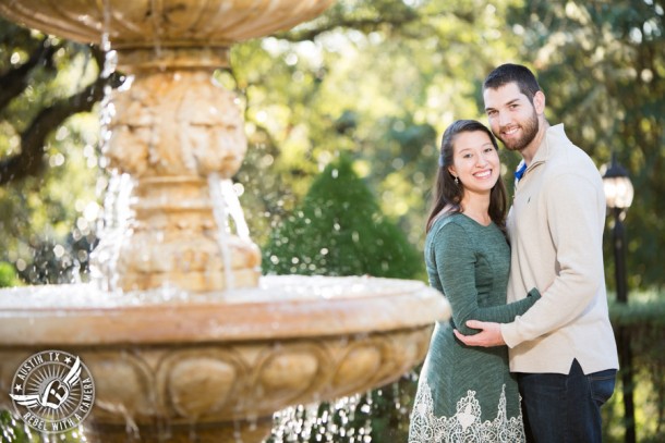 Engagement pictures at Nature's Point on Lake Travis in Austin, Texas